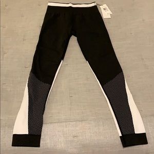 Alala black and white leggings NWT